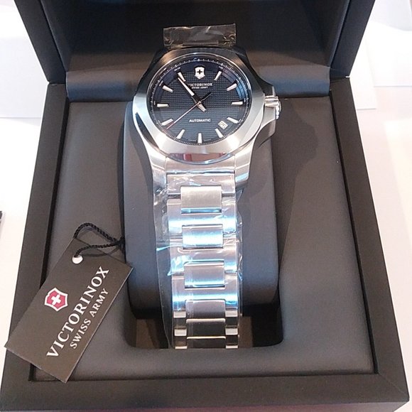 Victorinox Men's I.N.O.X. 43mm Stainless Steel Swiss Army Wristwatch 241835 - Picture 12 of 12